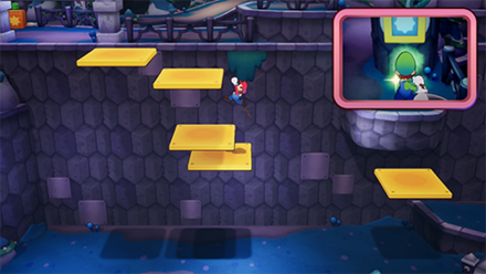 タイミングを合わせてジャンプ