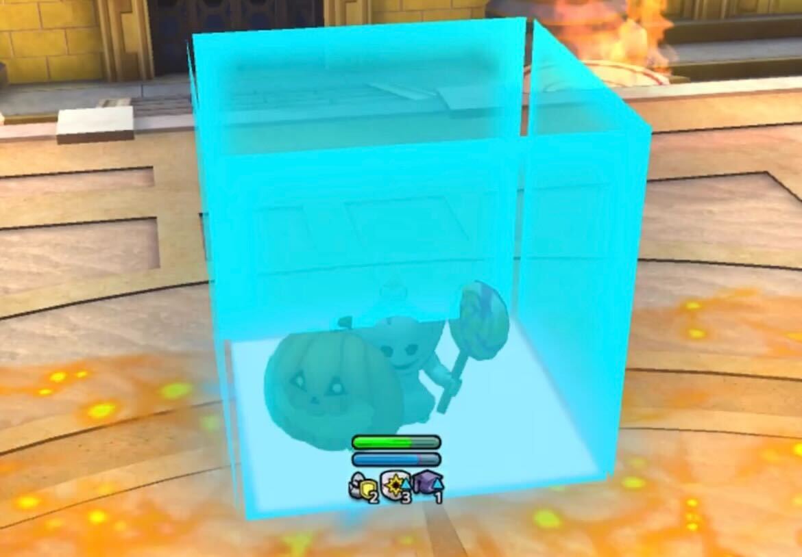 おばけこぞうで仲間をみがわりする