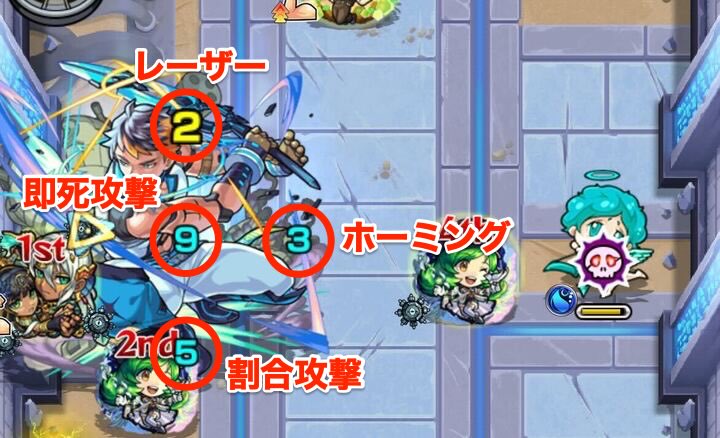 ツヴァイボス1攻撃パターン