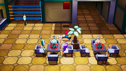 机の観葉植物の数