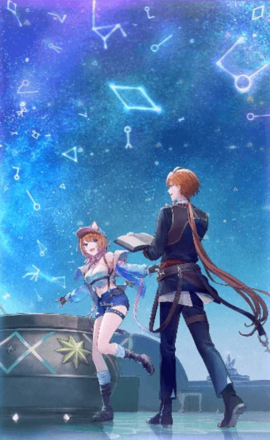 紅と白の物語の画像