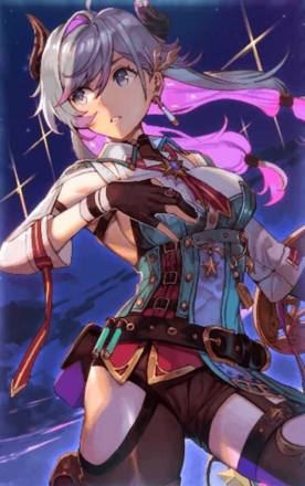 星明かりに導かれた戦士の画像