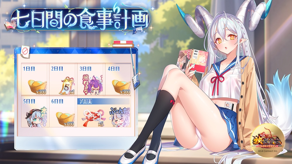 七日間の食事計画バナー