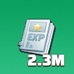 英雄Exp×2.3M