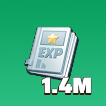 英雄Exp×1.4M
