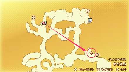 ニョッキーナの家マップ