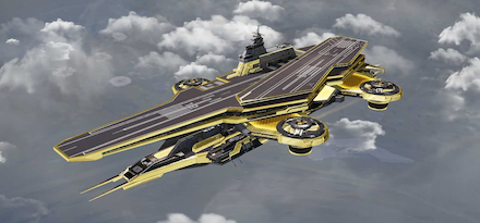 戦艦ウラノス輸送機