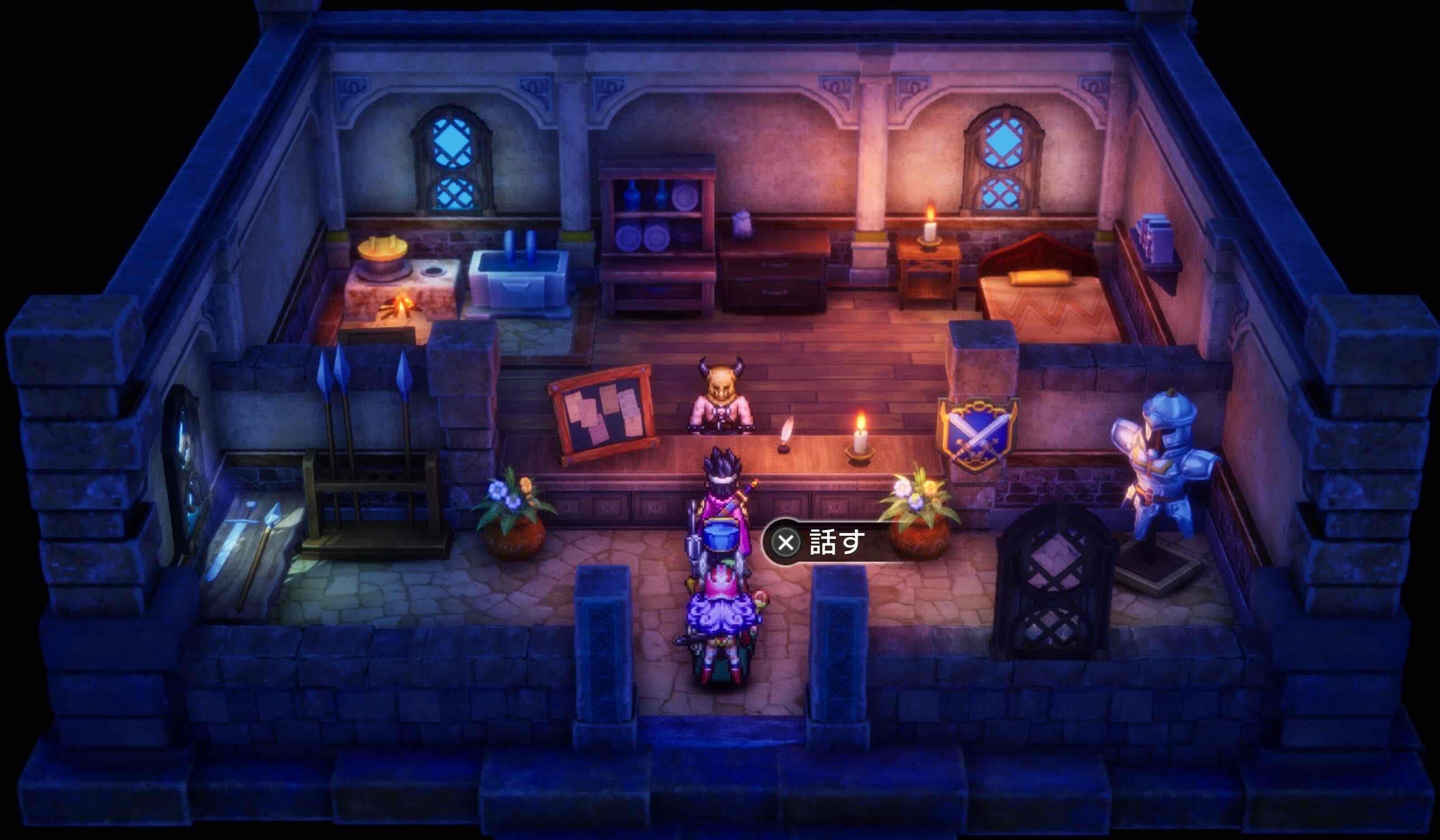 夜限定のショップ