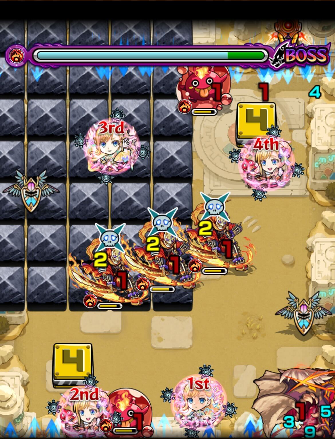 未開の砂宮11 ステージ