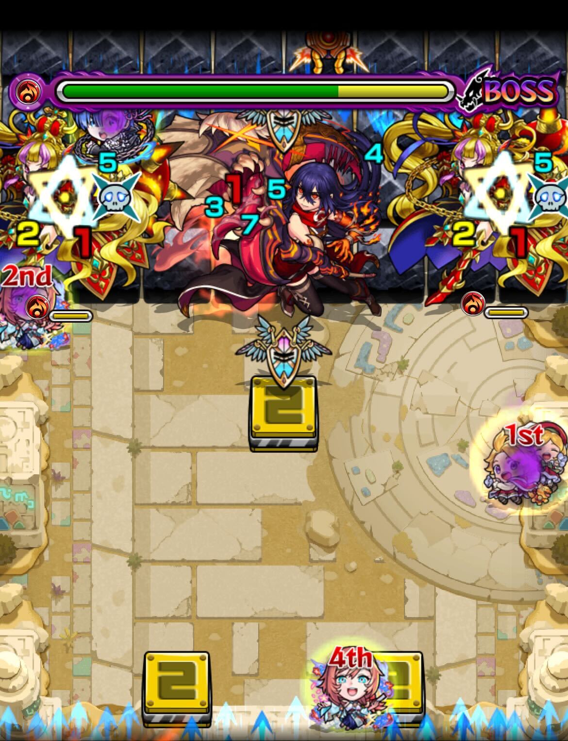 未開の砂宮11 ステージ