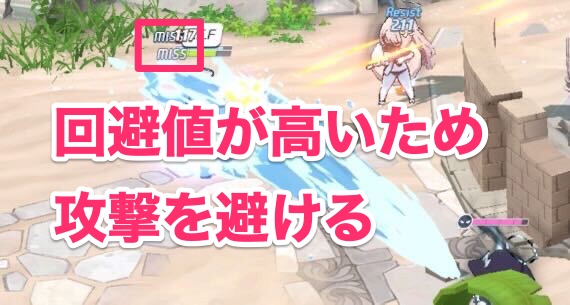 タンクの中でもHPと回避値が高いのが魅力