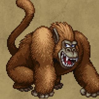 あばれザル画像