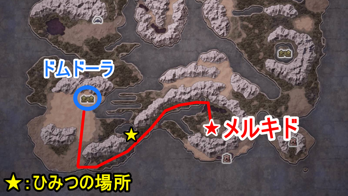 メルキドまでの行き方