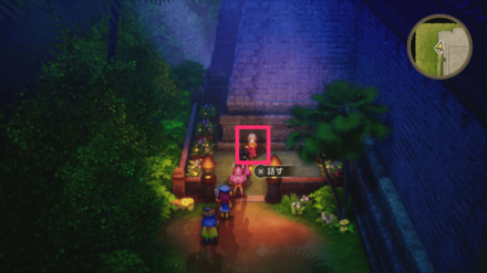 命名神官の場所