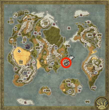 ジパングの場所