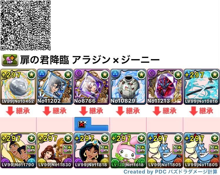 アラジン×ジーニー