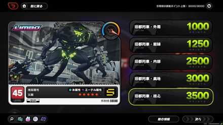 クリアしていないステージから挑戦