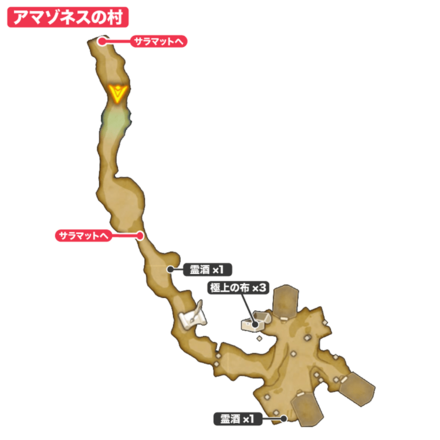 アマゾネスの村画像