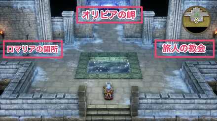 旅の扉のほこら