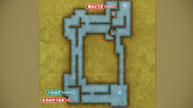 ゾーマの城_地下3階②のマップ