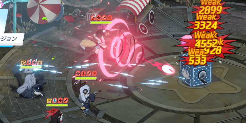 水着イズナEX発動