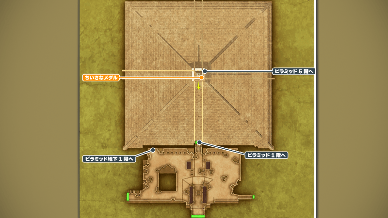 ピラミッド_外観のマップ