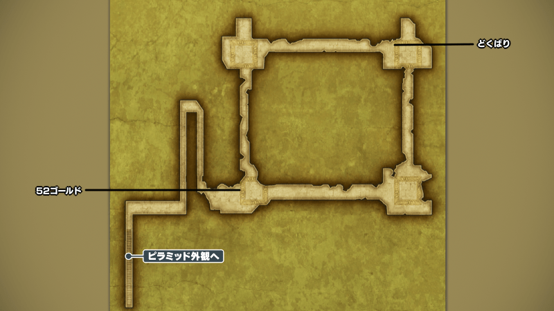 ピラミッド_地下1階のマップ