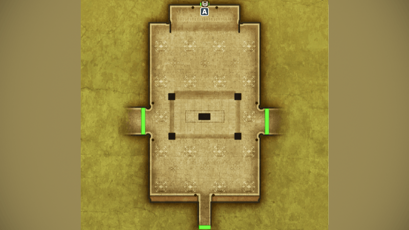 アープの塔_エントランスのマップ