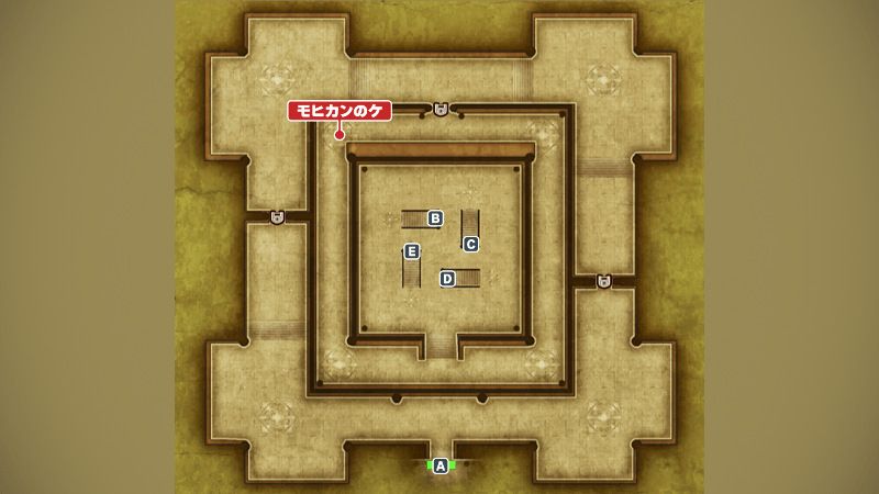 アープの塔_1階のマップ