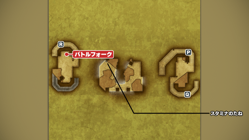 ガルナの塔_4階のマップ