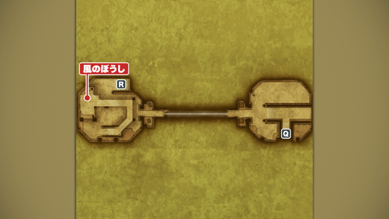 ガルナの塔_5階のマップ