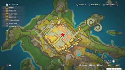 蒼天を眺める夢のマップ