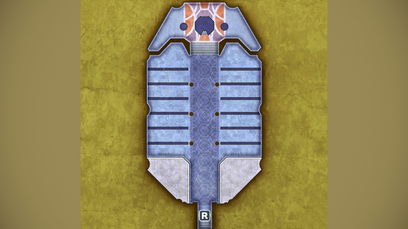 ルビスの塔_5階②のマップ