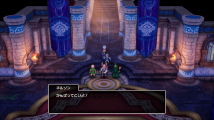 奥の神殿から試練に挑む