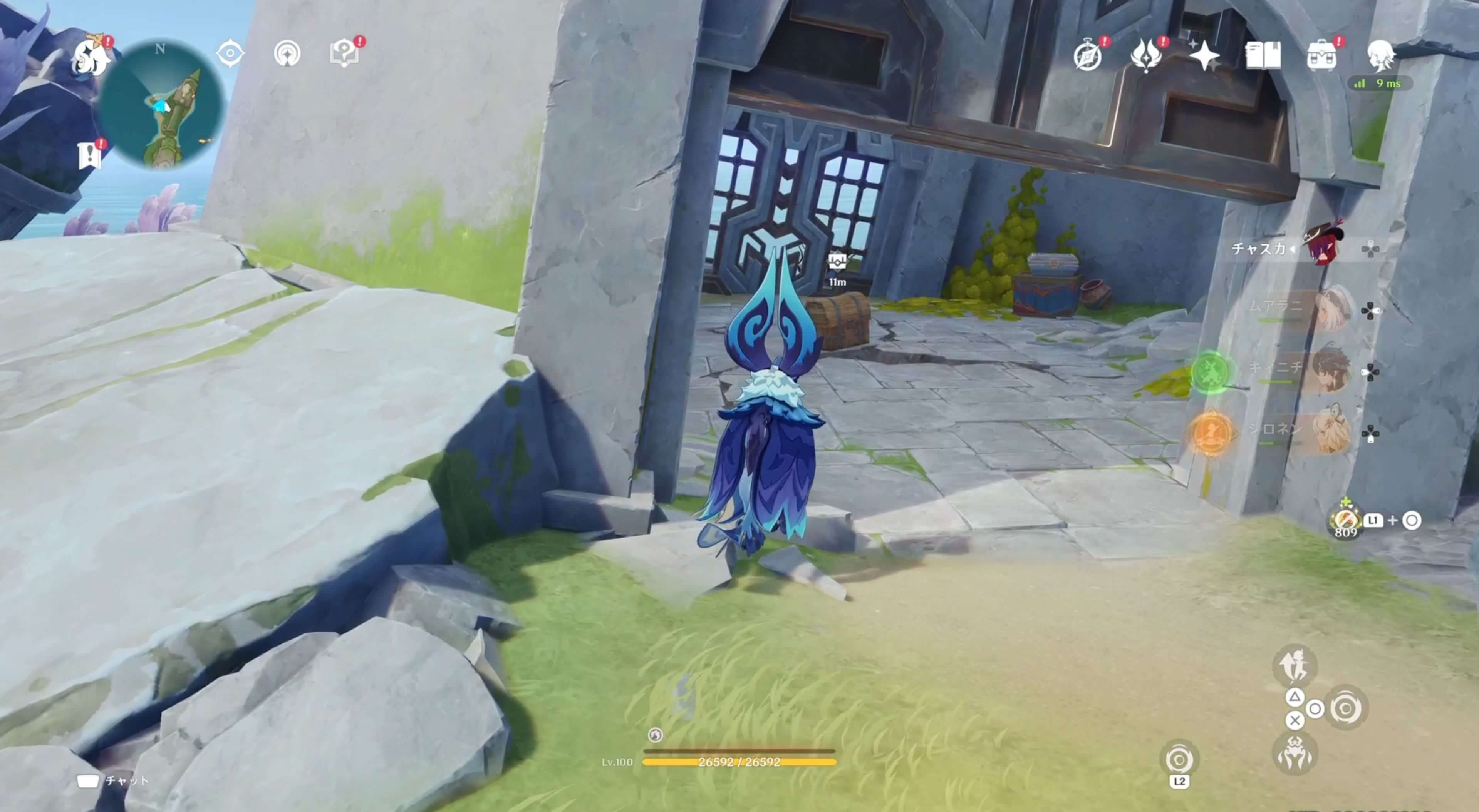 壊れた塔の扉が開く