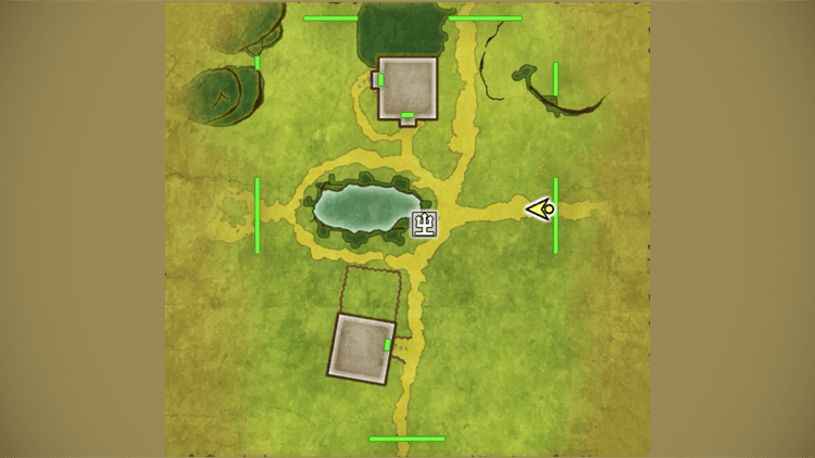 スー東の平原（第2段階）のマップ