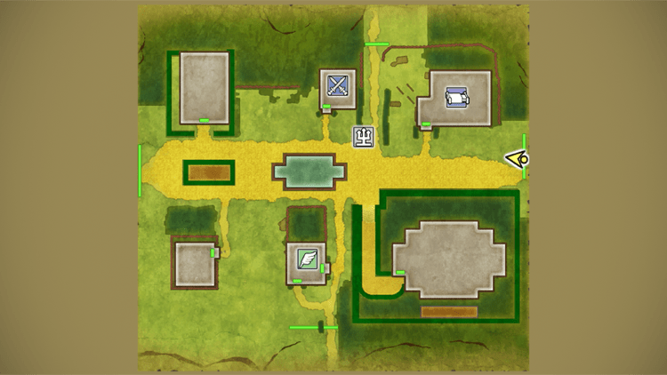 スー東の平原（第5段階）のマップ