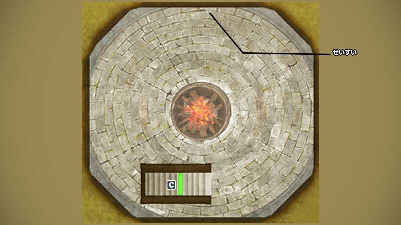 ポルトガの灯台_4階のマップ