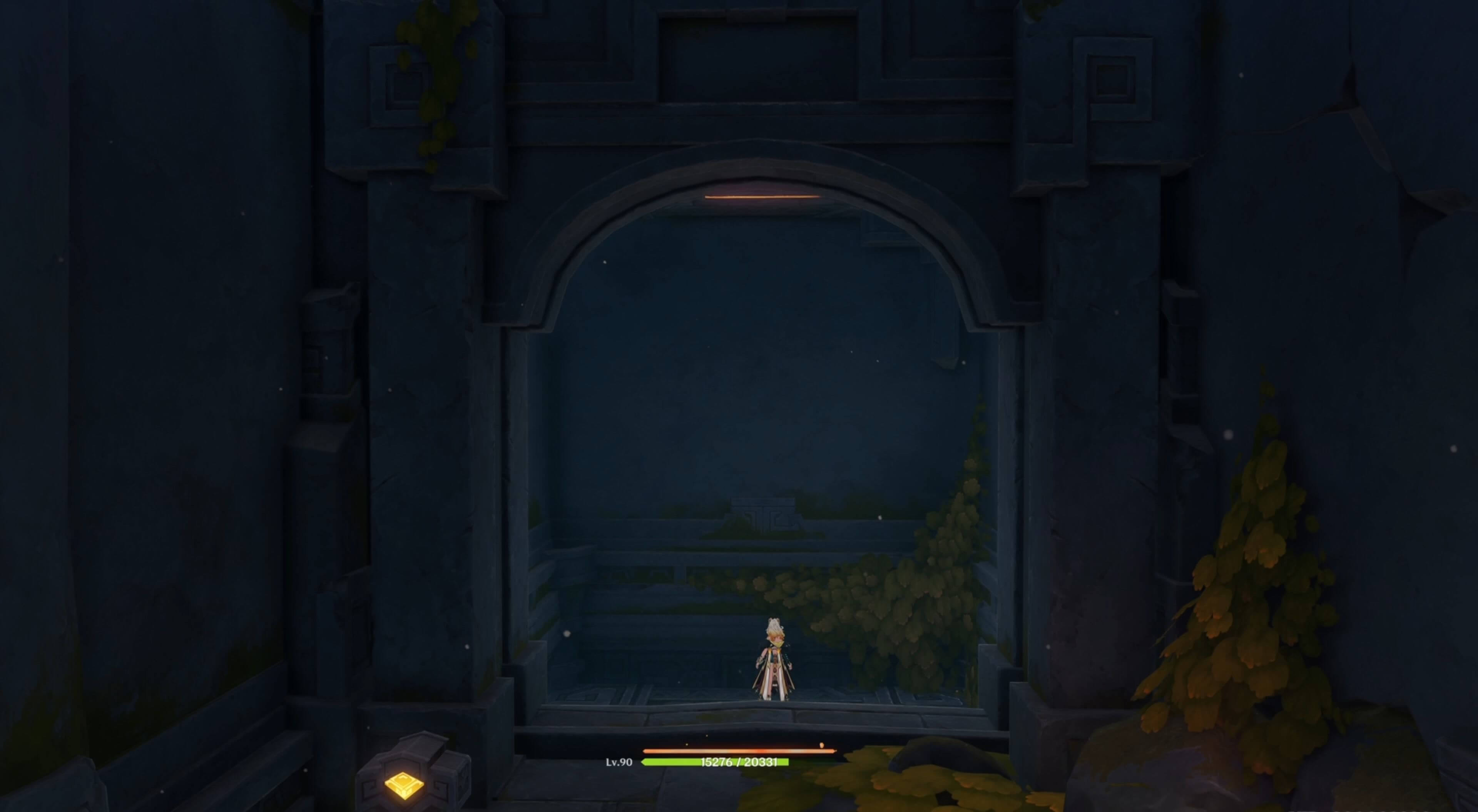 リフトを起動し下へ降りる