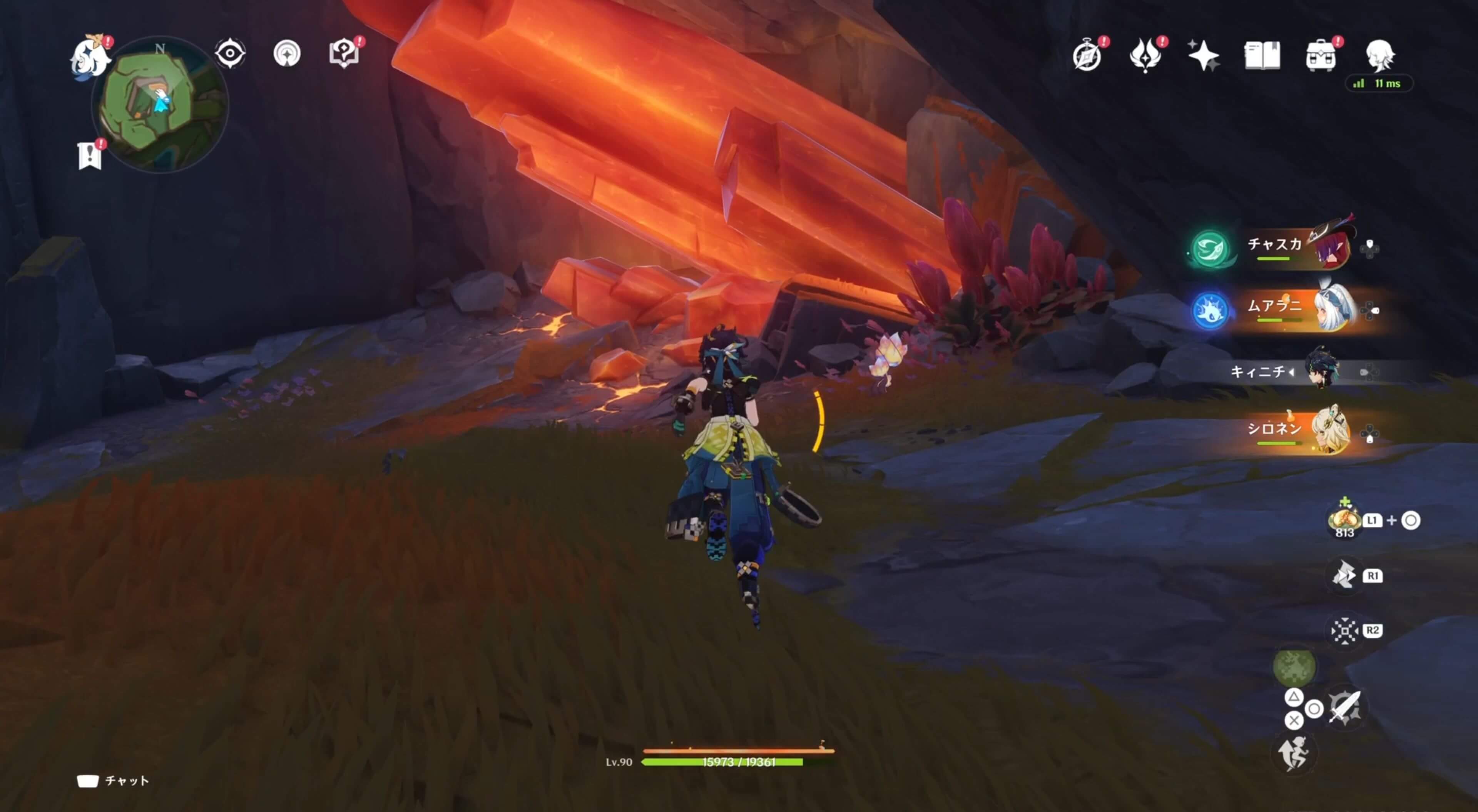 燼火焼尽の地其の三の地下に進む