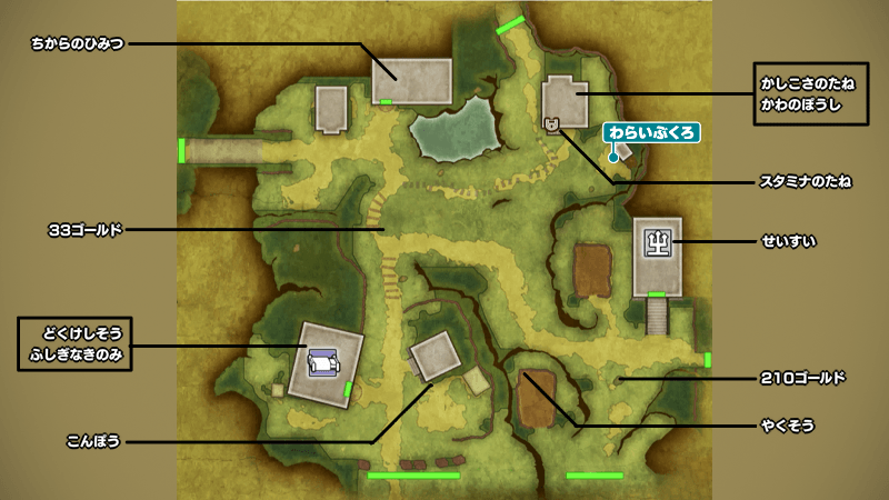 レーベのマップ