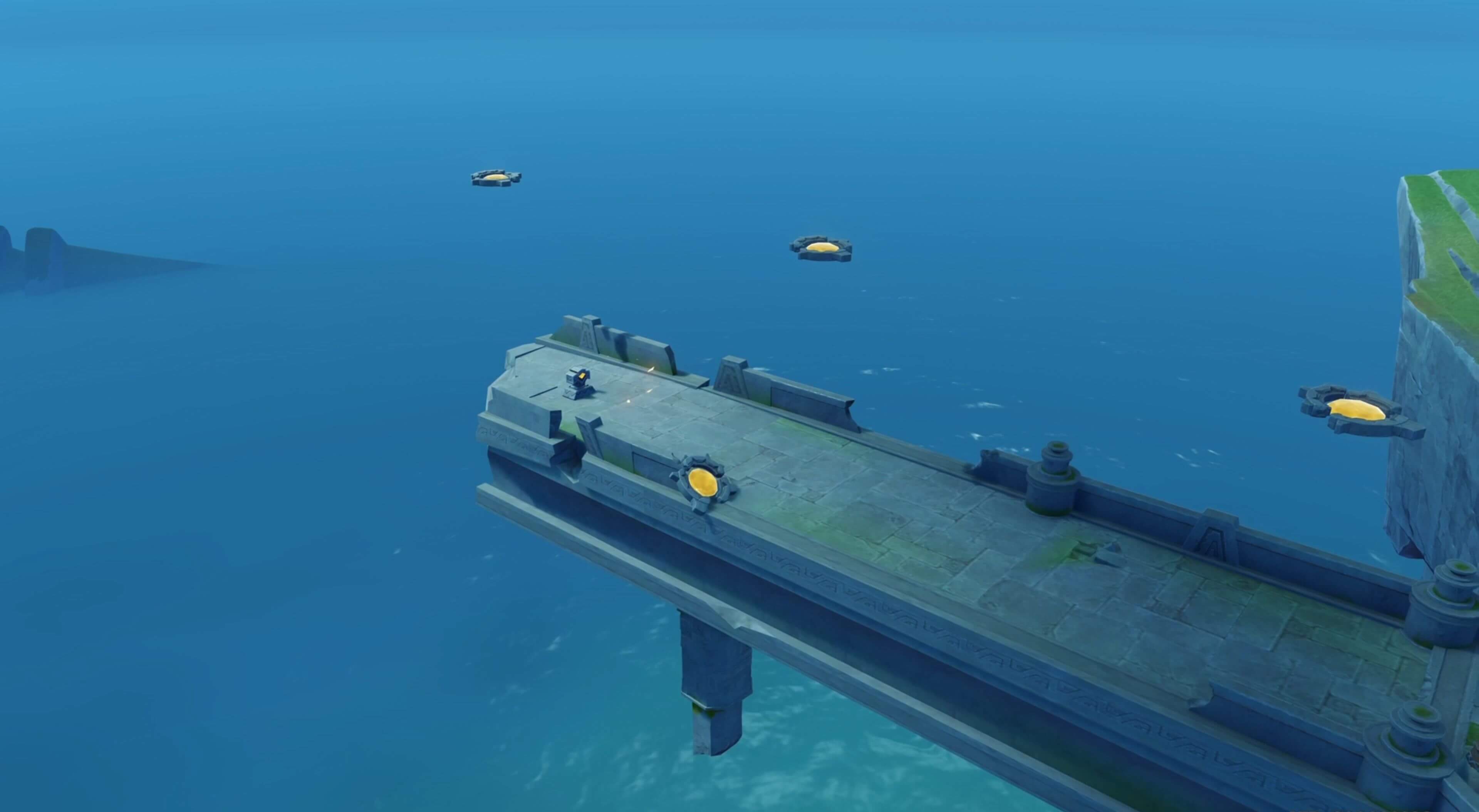 トゾズ島の3つのギミックが起動