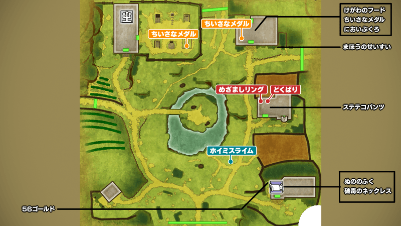 カザーブのマップ