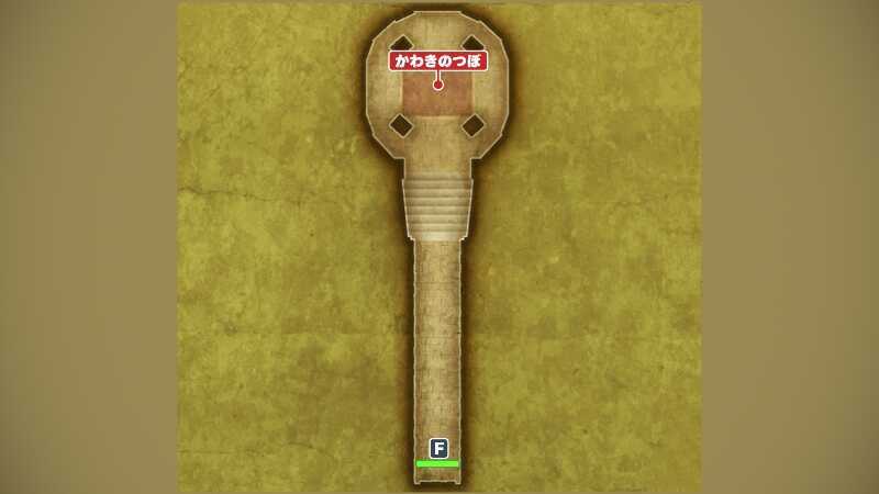 エジンベア城_地下1階②のマップ