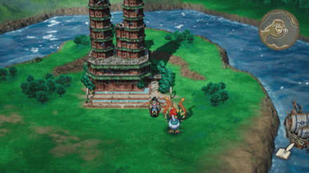 ガルナの塔にルーラ