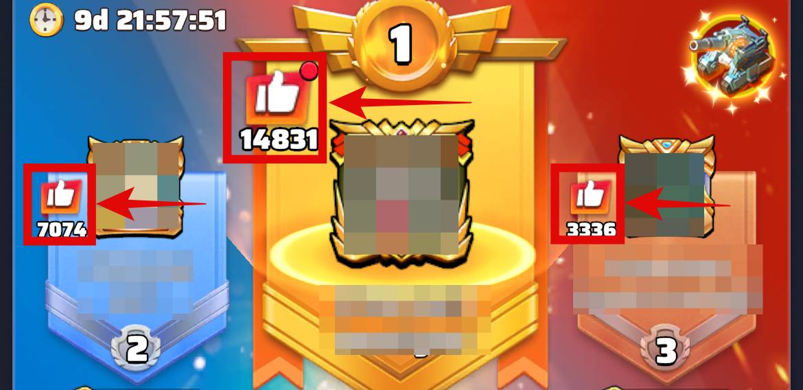 アリーナのいいね