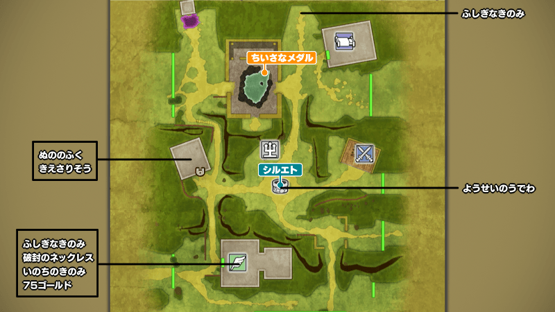 マイラのマップ