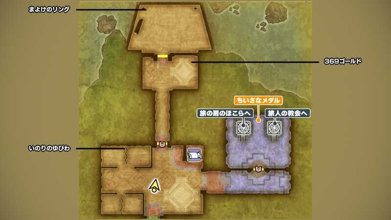 オリビアの岬のマップ