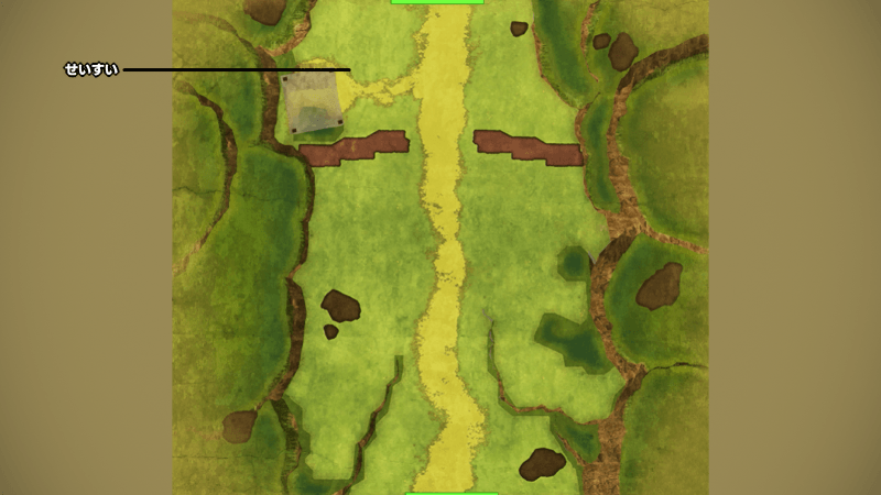 ロマリア街道のマップ