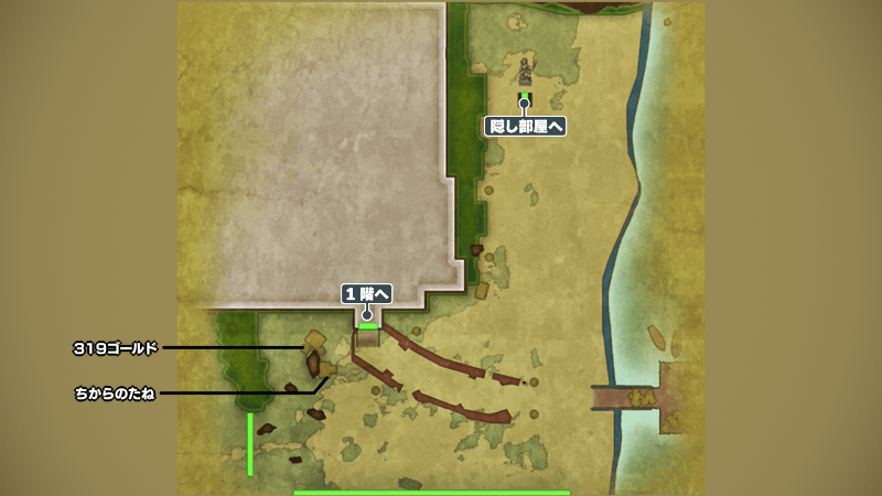 海賊の家のマップ